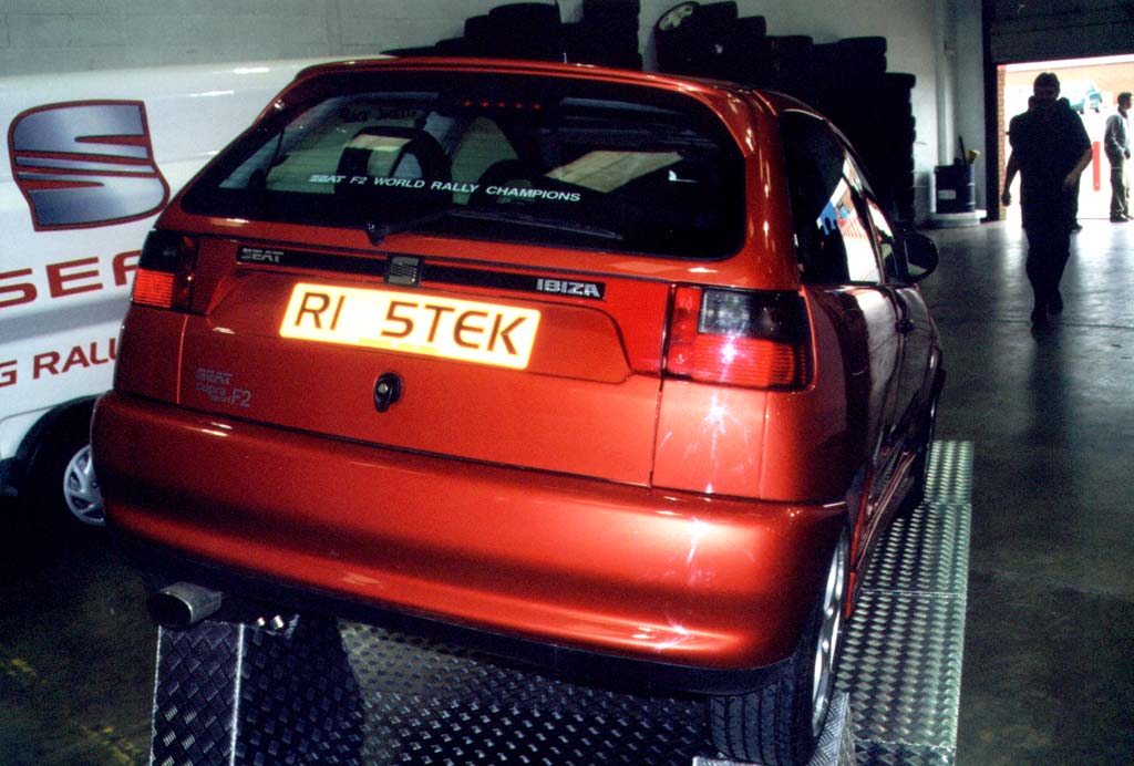 Ibiza Copper Cupra F2 - rear