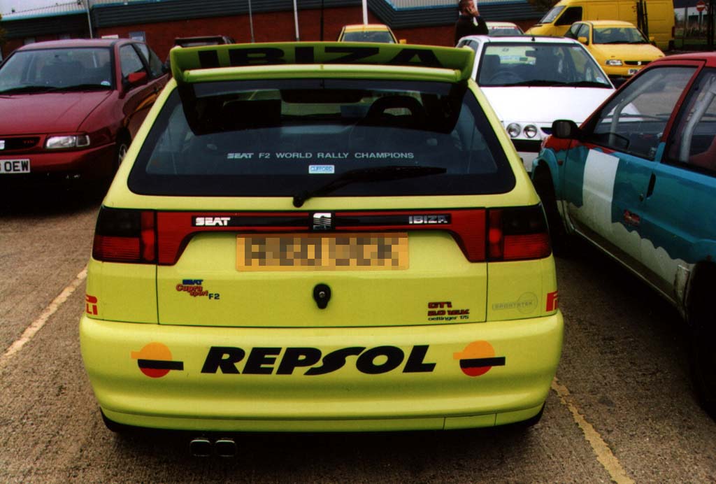 Ibiza Cupra F2 - rear
