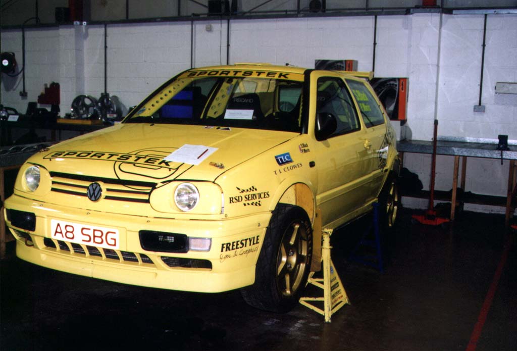 Golf Rally Car