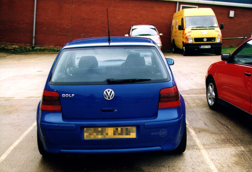 Mk4 Golf GTi - rear