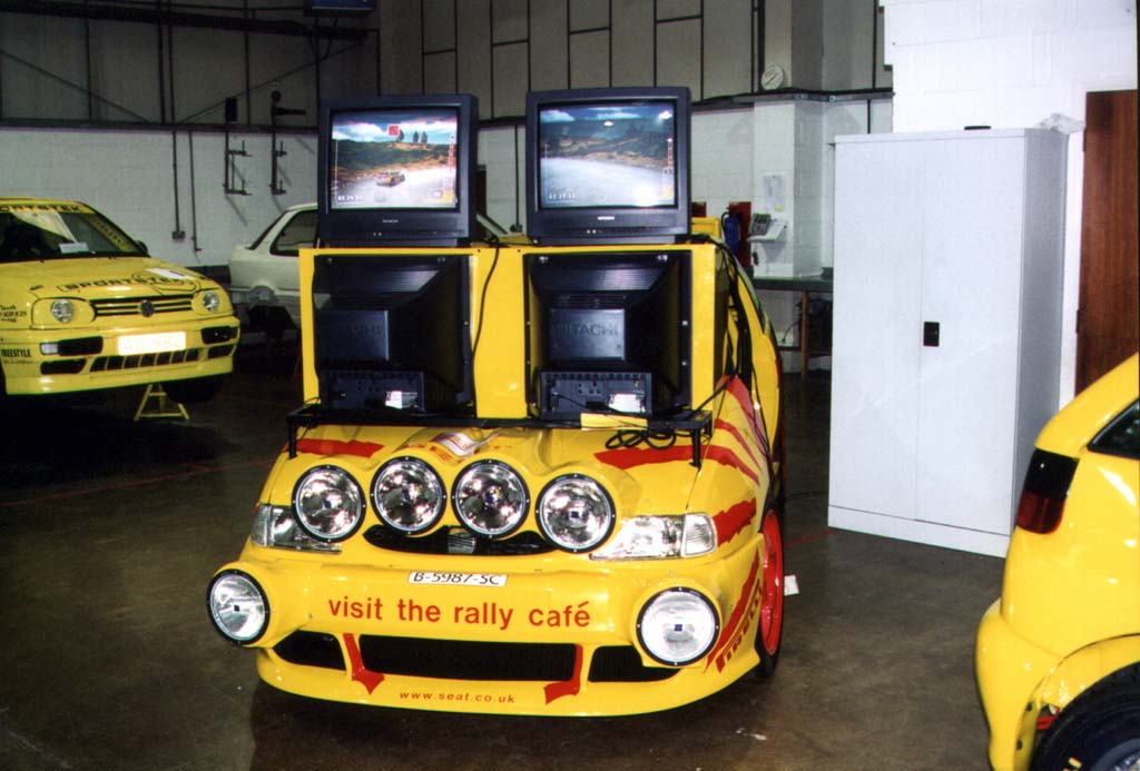 Playstation Rally Car - front