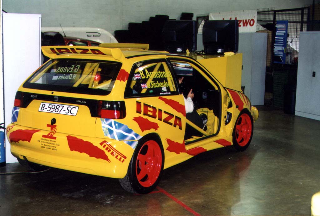 Playstation Rally Car - right rear